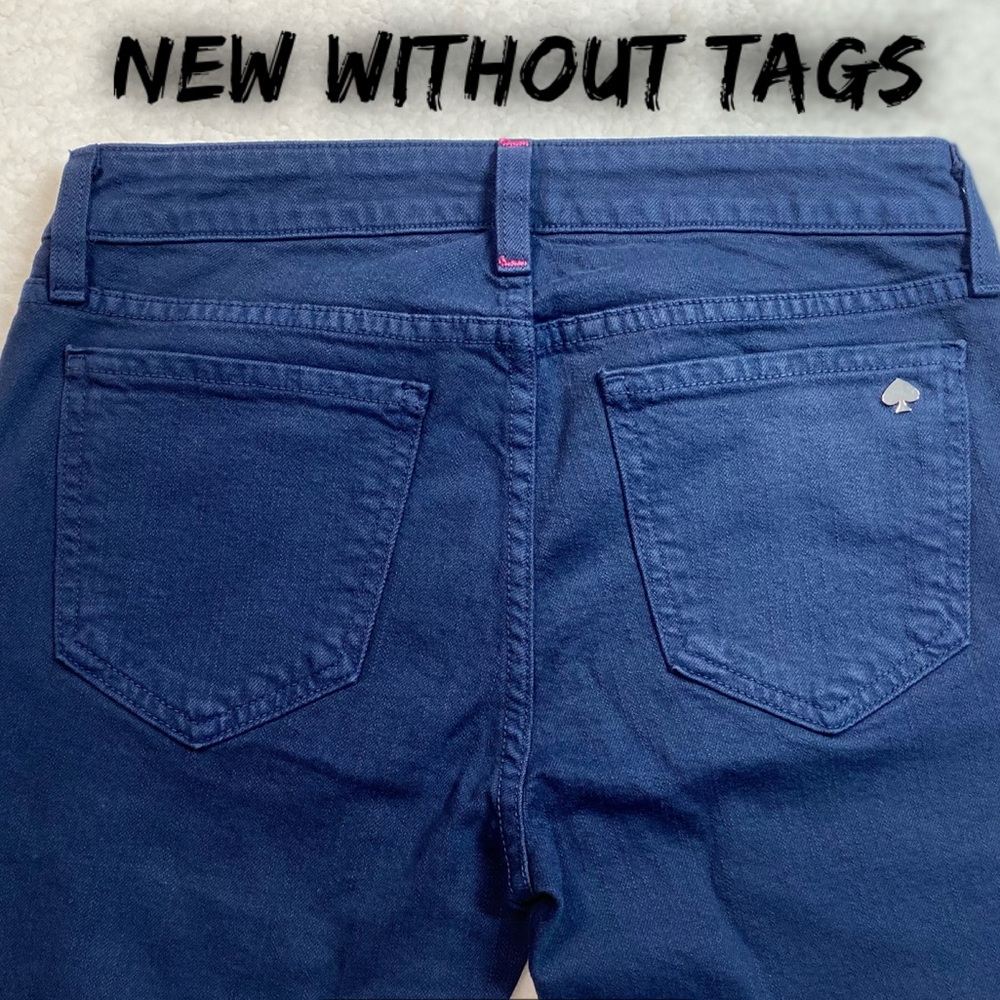💕HP💕 NWOT Kate Spade Live Colorfully Ankle Zip Skinny Jeans
Size 28 6/Small - Picture 3 of 14